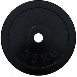 Диск олимпийский обрезиненный черный fitnes sport 25 кг rcp11-25 %Future_395 (фото 1)