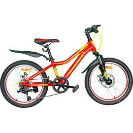Велосипед 20 nameless j2200d, красный / желтый, 11 %Future_395 (фото 1)