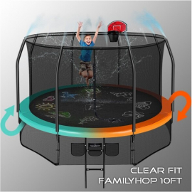 Батут CLEAR FIT FAMILY HOP 10FT